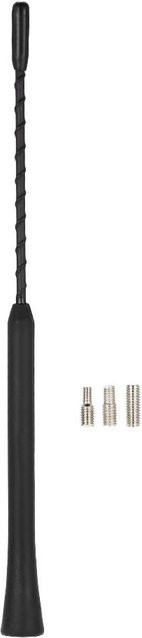 VehicleKit 9-Zoll Universal-Autoradio mit flexibler Anti-Lärm-Beesting-Antenne in Weiß - Bild 1