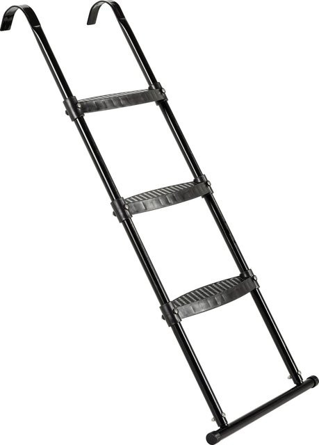 EXIT Trampolin Leiter Schwarz für Rahmenhöhe von 95-110cm - Bild 1