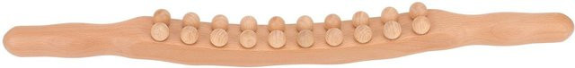 CosyHome Massage-Roller-Stick aus Buche, beige, Unisex - Bild 1