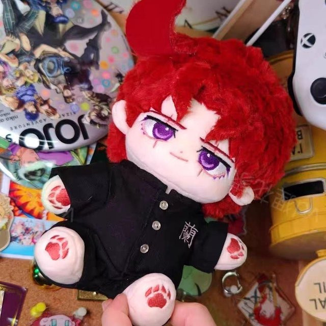 Yiran Health & Beauty Jojo's Bizarre Adventure Kakyoin Noriaki Plüschtier, 20 cm, ab 18 Jahren - Bild 1