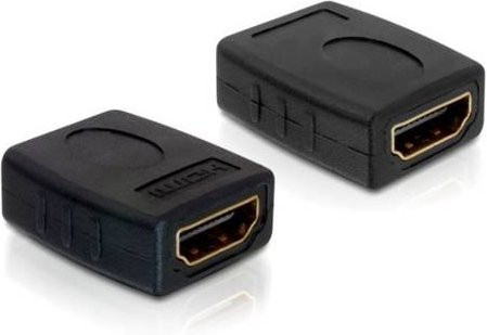 TECHly HDMI Kupplung HDMI weiblich zu HDMI weiblich in Schwarz - Bild 1