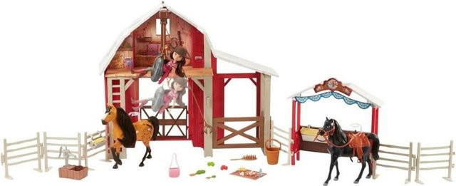 Mattel Spirit Deluxe Reiterhof Spielset Lucky & Spirit - Bild 1