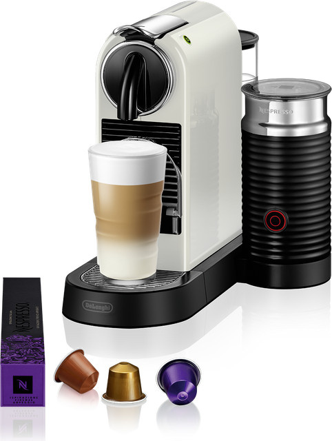 DeLonghi Nespresso CitiZ & Milk Kapselmaschine in Cremeweiß - Bild 3