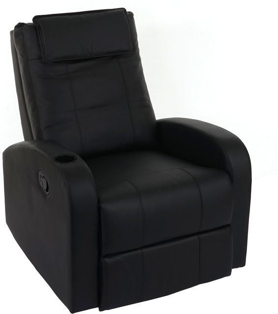MCW Relaxsessel Brüssel in Schwarz aus Kunstleder - Bild 1