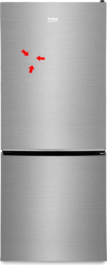Beko Kühlschrank B5RCNA346HG in Grau mit 301 l Volumen und NoFrost-Funktion - Bild 1