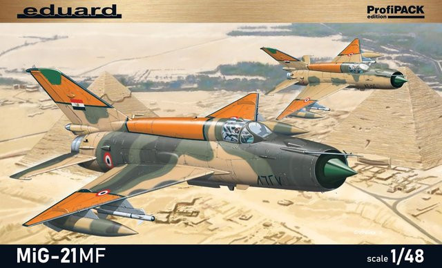 Eduard MiG-21MF ProfiPACK Edition, Modellfahrzeug, 1:48 - Bild 1
