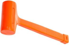 BGS Do it yourself Schonhammer rückschlagfrei in Orange mit 50 mm Kopf-Ø - Bild 1