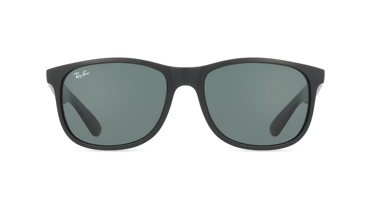 Ray-Ban RB4202 Sonnenbrille, Vollrand, Quadratisch, Kunststoff, Herren, schwarz - Bild 1