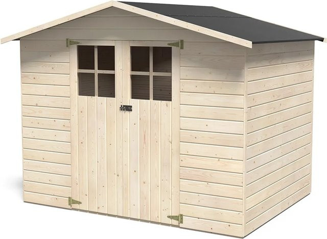 Decor et Jardin Holz-Gartenhaus Lodum mit Satteldach in klassischem Design, B/T/H: 262 x 182 x 200 cm - Bild 1