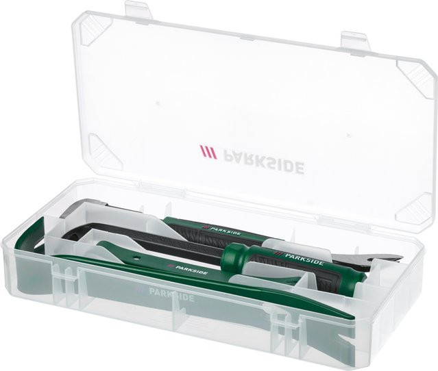 Parkside Nagel- und Brecheisen-Set aus Stahl in Aufbewahrungsbox - Bild 1