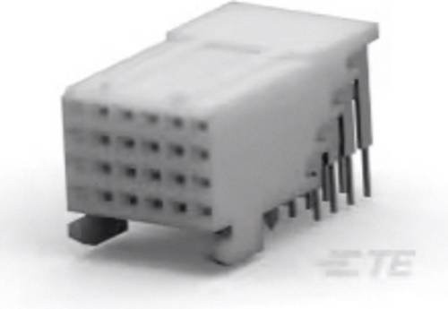 TE Connectivity Leiterplattensteckverbinder Polzahl 24, Farbe Weiß, 536507-1 - Bild 1