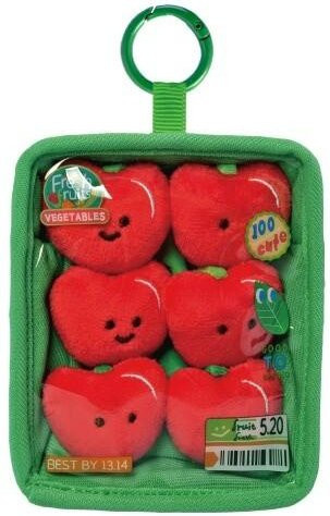 Yiran toy Früchte & Gemüse Serie Plüschtier Tasche Anhänger, 10cm - Bild 1