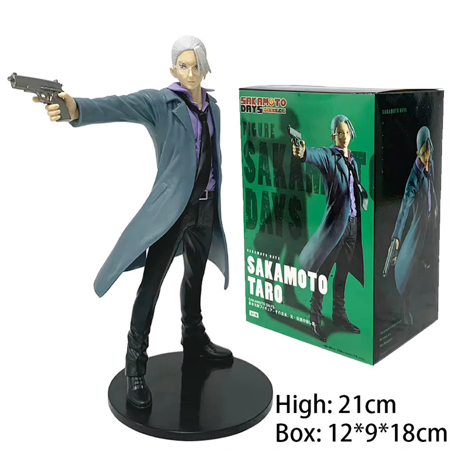 Bandai Sakamoto Days Sakamoto Taro Asakura Shin Actionfiguren, Einzelfigur, 21cm - Bild 4
