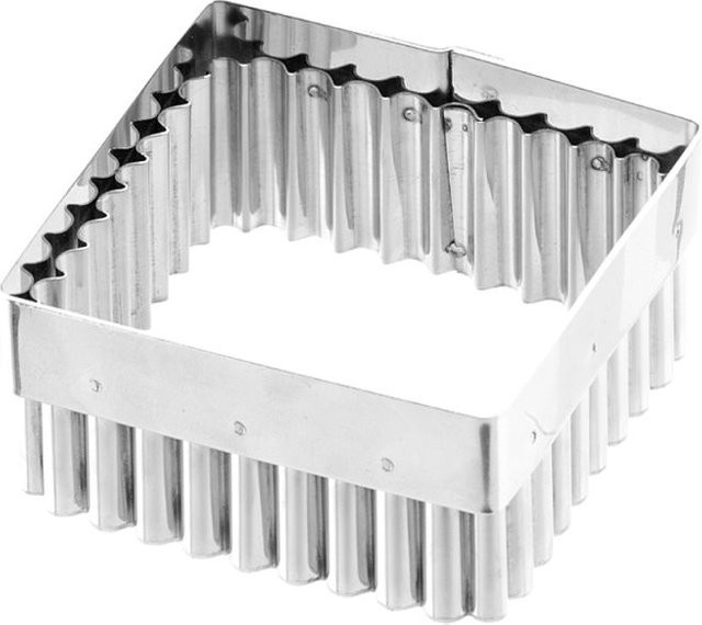 Schneider Ausstecher quadratisch aus Edelstahl in Silber, B/T/H: 8,5 x 8,5 x 4,5 cm - Bild 1