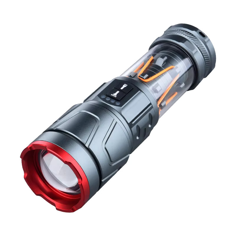 ESMARTER LED-Tischlampe, modern, warmweiß, transparent, USB-aufladbar - Bild 6
