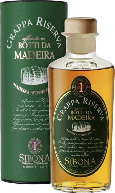 Sibona Grappa Riserva Botti da Madeira, Italien, 40% Vol., 0,5 l - Bild 1