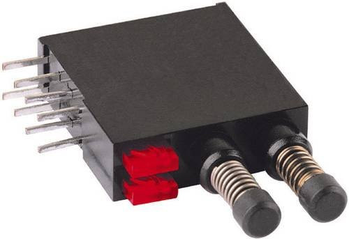 Mentor 1871.2231 Drucktaster Rot 60V DC/AC 0.5A 2 x Aus/(Ein) tastend - Bild 1