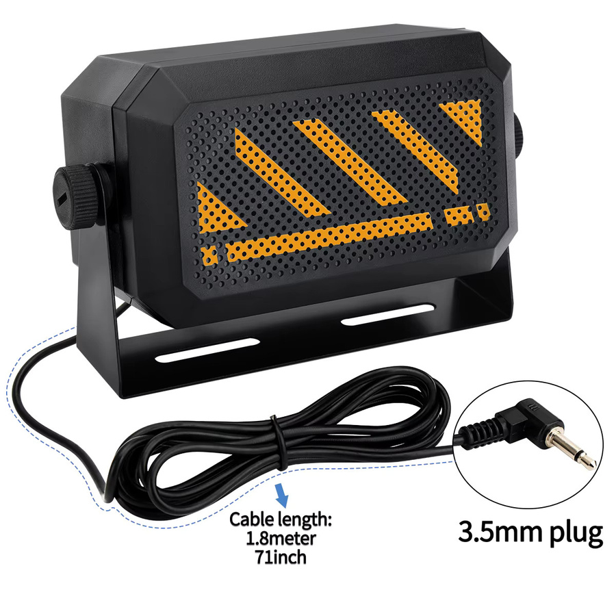 ABBREE KES-3 Plus Mobilfunkgerät mit externem Lautsprecher und 3,5-mm-Stecker in Schwarz - Bild 6