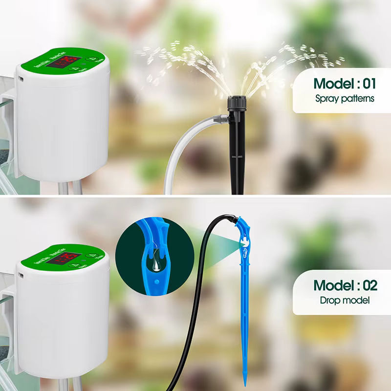Eshico Intelligente Digitale Bewässerungsmaschine mit Wiederaufladbarem Wasser-Timer für Gartengeräte - Bild 5