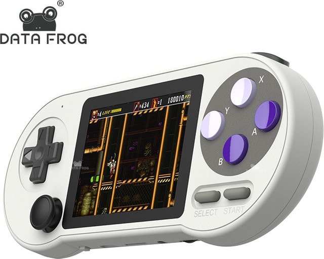 DATA FROG SF2000 Handheld Game Console Mini Portable mit 6000 Retro Games - Bild 1