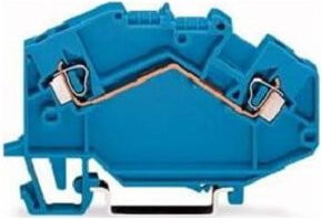WAGO Durchgangsklemme 780-604 blau 0,08-2,5mmq - Bild 1