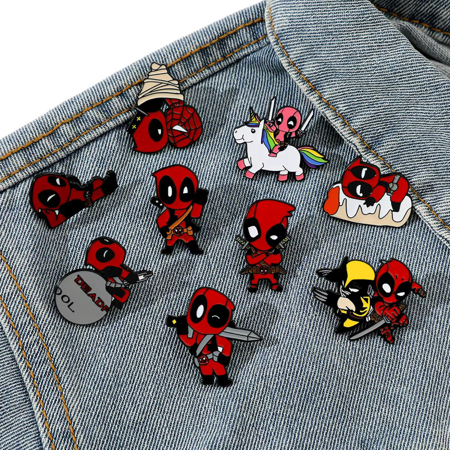 Bandai Broche Deadpool, Legierung, Unisex - Bild 3