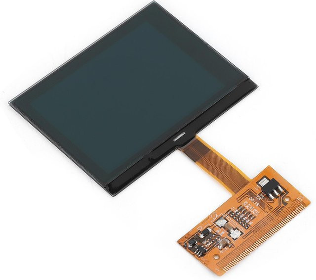 Neoglint LCD Tachometer Anzeigebildschirm Cluster in Schwarz passend für Audi A3 S3 A6 C5 A4 TT 8N AllRoad C5 S6 C5 - Bild 1