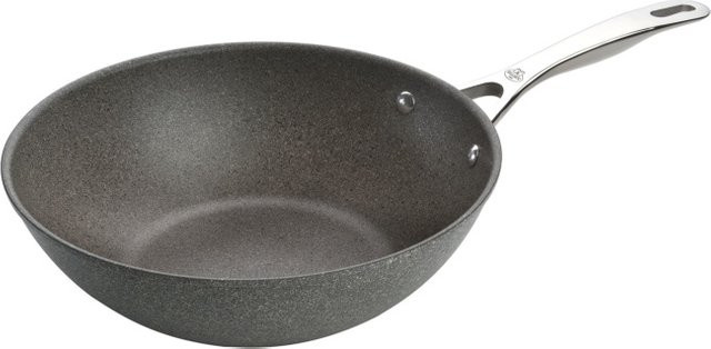 Zwilling Wok SALINA aus Aluminium mit Antihaftbeschichtung, Silber/Grau, Durchmesser: 30 cm - Bild 1