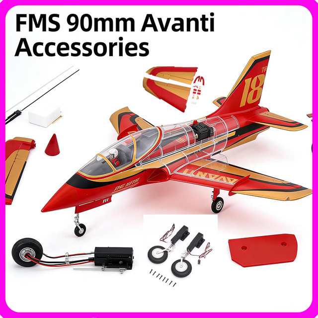 FMS Avanti Elektro Ducted Fighter, Zubehörset, Kunststoff - Bild 1