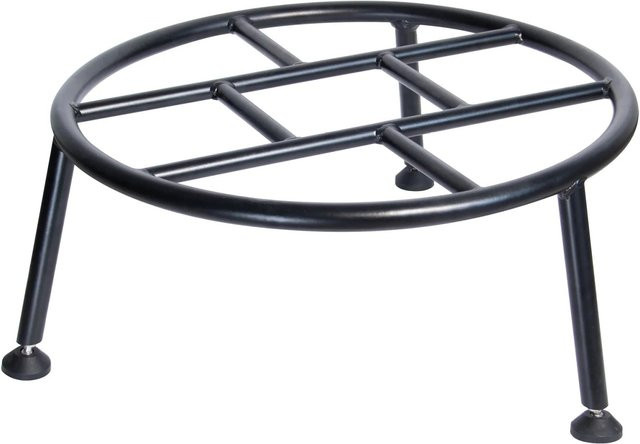 Wagner Pflanzenständer GH 0682 aus Stahl in Schwarz Matt, Durchmesser: 58 cm, Höhe: 25 cm - Bild 1