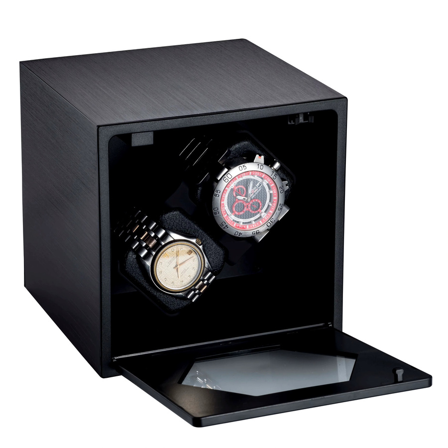 Zapanas Uhrenbeweger für Automatikuhren, Edelstahl, Schwarz, Unisex - Bild 6