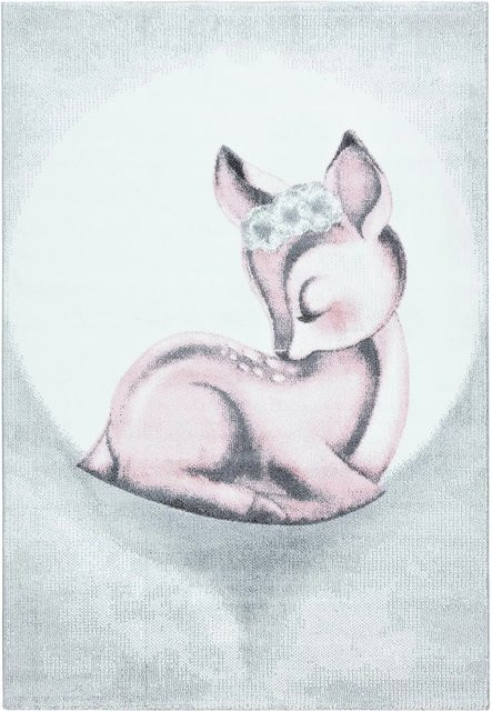 Ayyildiz Kinderteppich Bambi in Pink, B: 160 cm, T: 230 cm - Bild 1