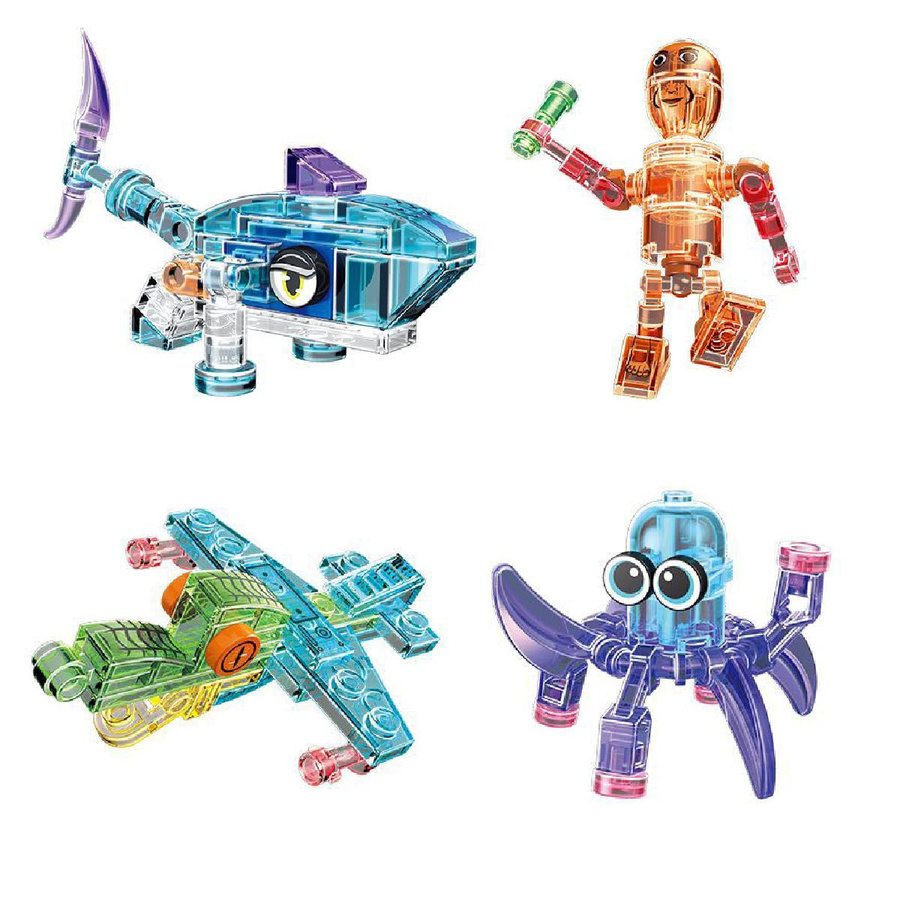 Yiran toy Tralalelo Tralala Figur Baustein Spielzeug Blind Box bunt / mehrfarbig - Bild 2