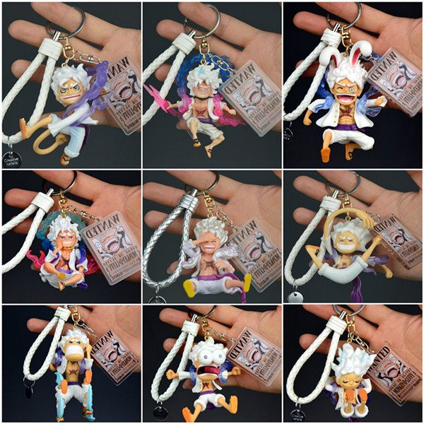 Bandai One Piece Nica Luffy Modell-Anhänger, Stehende Puppe, Bunt / Mehrfarbig - Bild 1