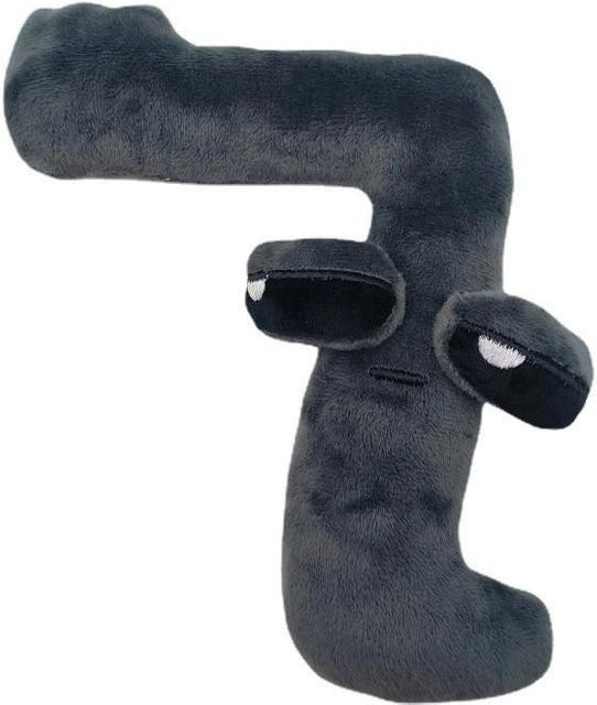 Yiran toy Digitale Wissensserie Lore Digitale Plüsch Zahl, Plüschkissenpuppe, Grau - Bild 1