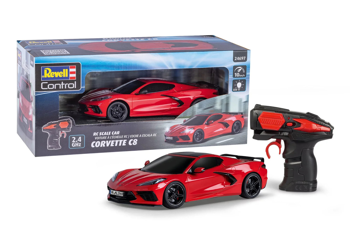 Revell Corvette C8, Modellauto, 1:24, RC, Elektro - Bild 3