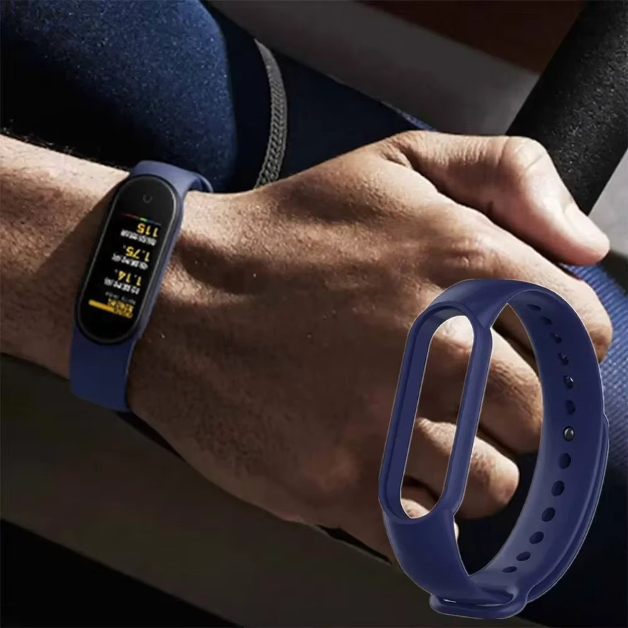 Armband für Xiaomi Mi Band, Silikon, Bunt, Unisex - Bild 4