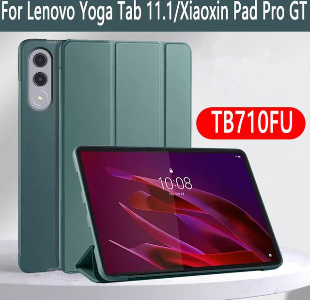 Lenovo Yoga Tab 2025 Schutzhülle mit Magnetfunktion und Standfunktion in Schwarz für 11,1 Zoll Tablet TB710FU - Bild 1