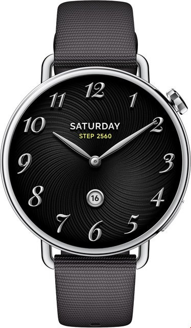 Xiaomi Watch S4 Smartwatch Schwarz 41mm Unisex - Bild 1