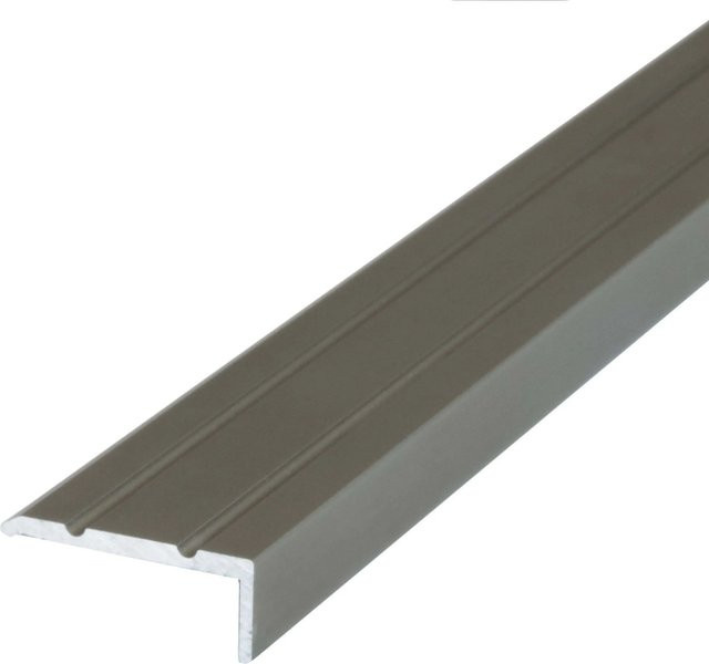 Dalsys Treppenkantenprofil aus Aluminium selbstklebend in Gold/Beige, B/H/T: 200 x 25 x 10 mm - Bild 1