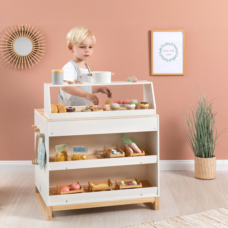 Musterkind Kinderküche & Shop Prunus in Weiß aus Holz und Kunststoff - Bild 2