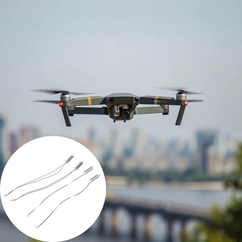 SAFENH Universal 8 Zähne Motor Ersatz für RC Mini Drone E58 Quadcopter UAV in Silber - Bild 1