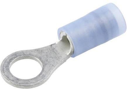 Molex Ringkabelschuh mit Crimphülse in Blau und Silber (193240009) - Bild 1