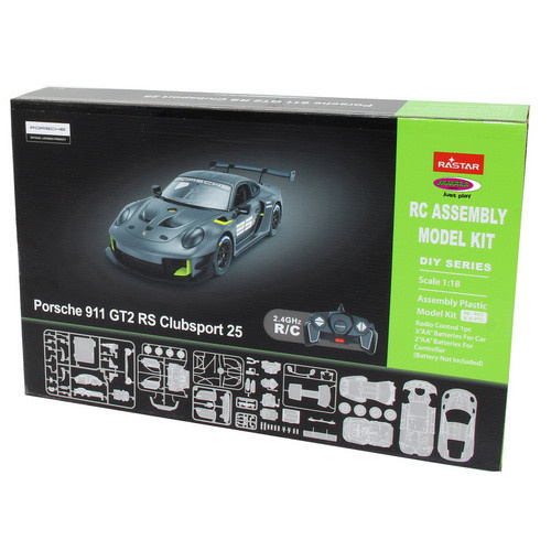 JAMARA Porsche 911 GT2 RS Clubsport 25 Bausatz 1:18 grau ferngesteuert - Bild 6