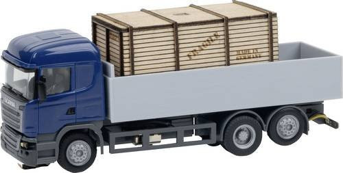 Faller Car System Digital LKW Scania R 13 HL Pritsche mit Holzkiste H0 Fahrzeug - Bild 1