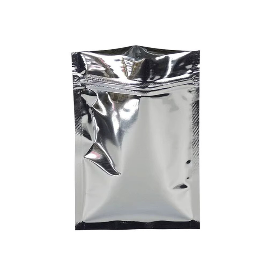 NIWEISEN Wiederverschließbare Zip-Lock-Beutel aus silberner Aluminisierter Folie für Lebensmittel und Geschenke - Bild 2