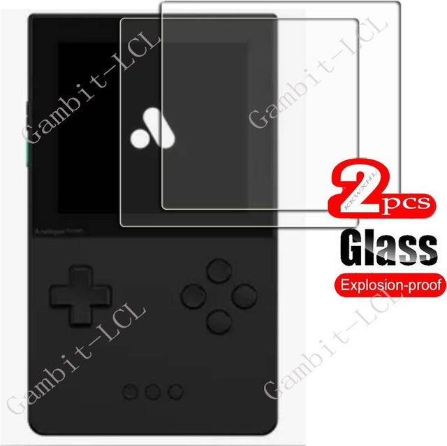 2er-Set Kkwxhl Schutzfolie aus gehärtetem Glas für Analog Tasche, 9H HD Display-Schutz, transparent - Bild 1
