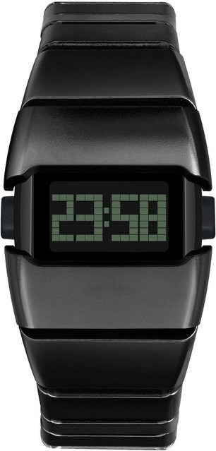 Digitaluhr Treasure T-shirts, schwarz, 36 mm, Unisex - Bild 1