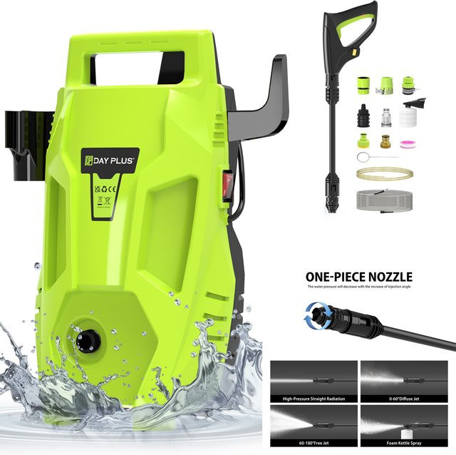 DayPlus Hochdruckreiniger Jet Wash mit 350 Bar/5000 PSI für Auto, Terrasse und Garten - Bild 1