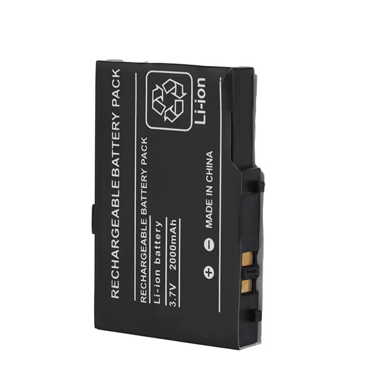 Wiederaufladbarer Ersatzakku für Nintendo NDS, DS Lite, NDSL und DSL in Schwarz mit 2000 mAh und Schraubendreher - Bild 3